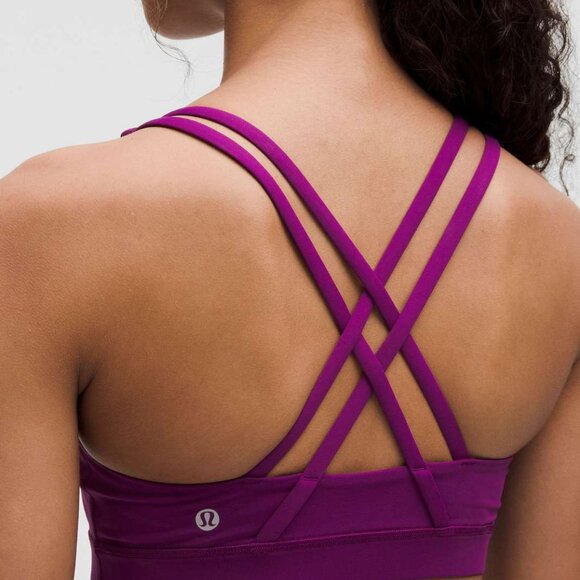 Lululemon Energy Bra - Chilled Grape - Picture 3 of 4